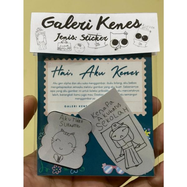 Sampul buku Sticker Filosofi Lucu Anak