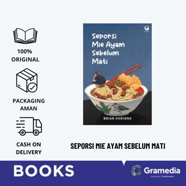 Sampul buku Buku SEPORSI MIE AYAM SEBELUM MATI