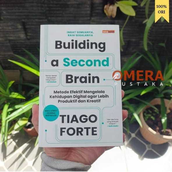 Sampul buku Building a second brain
