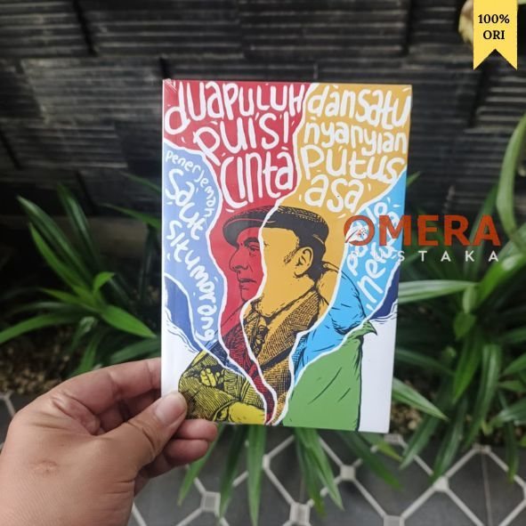 Sampul buku :Dua puluh puisi cinta Dan satu nyanyian putus asa