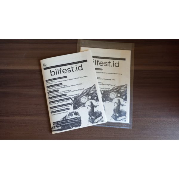 Sampul buku Arsip Mini Seri bilfest.id / Juli Agustus 2025